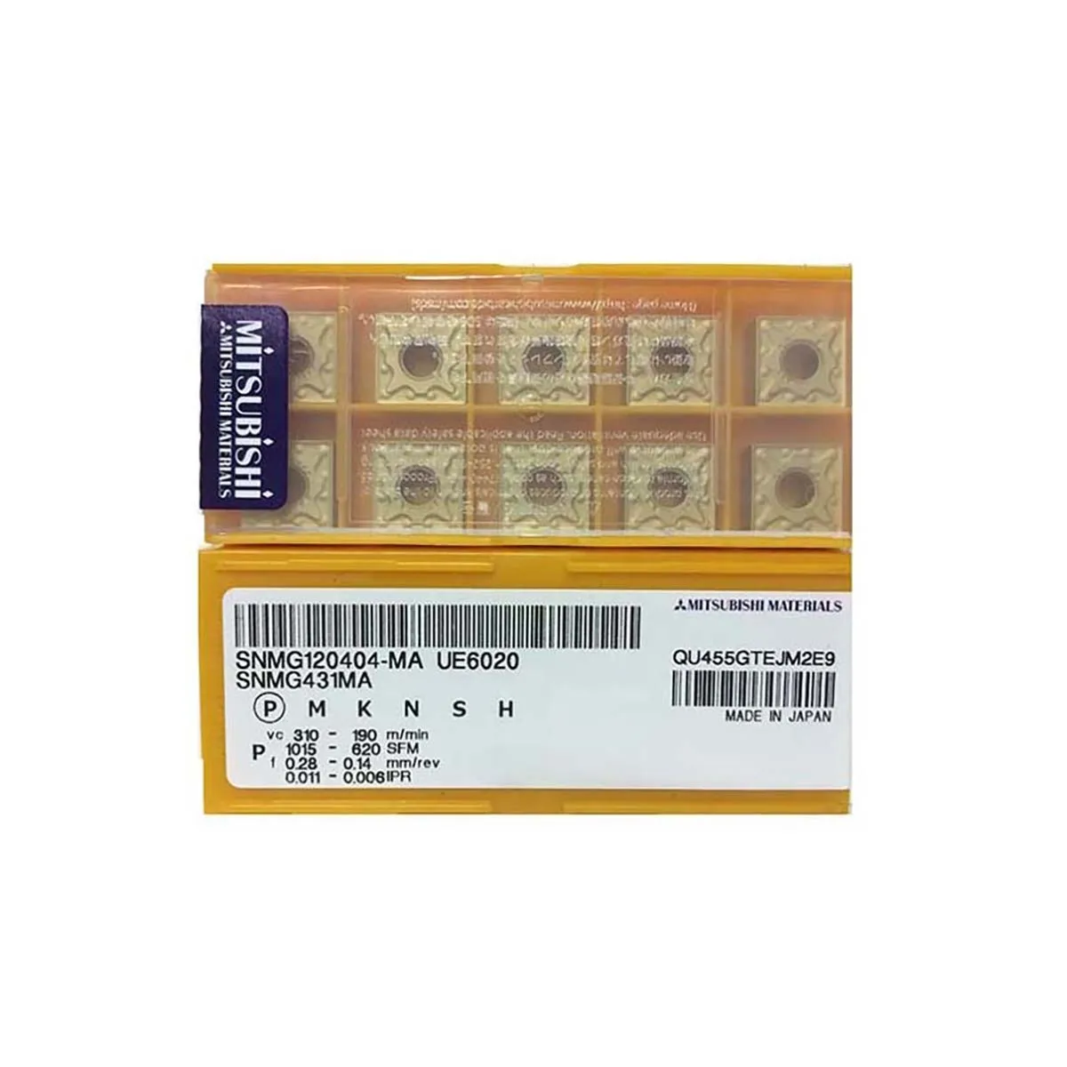 

Mitsubishi-100 % оригинальный SNMG SNMG12 SNMG120408 SNMG120412 SNMG120404 MA MS VP15TF US735, карбидные Токарные вставки