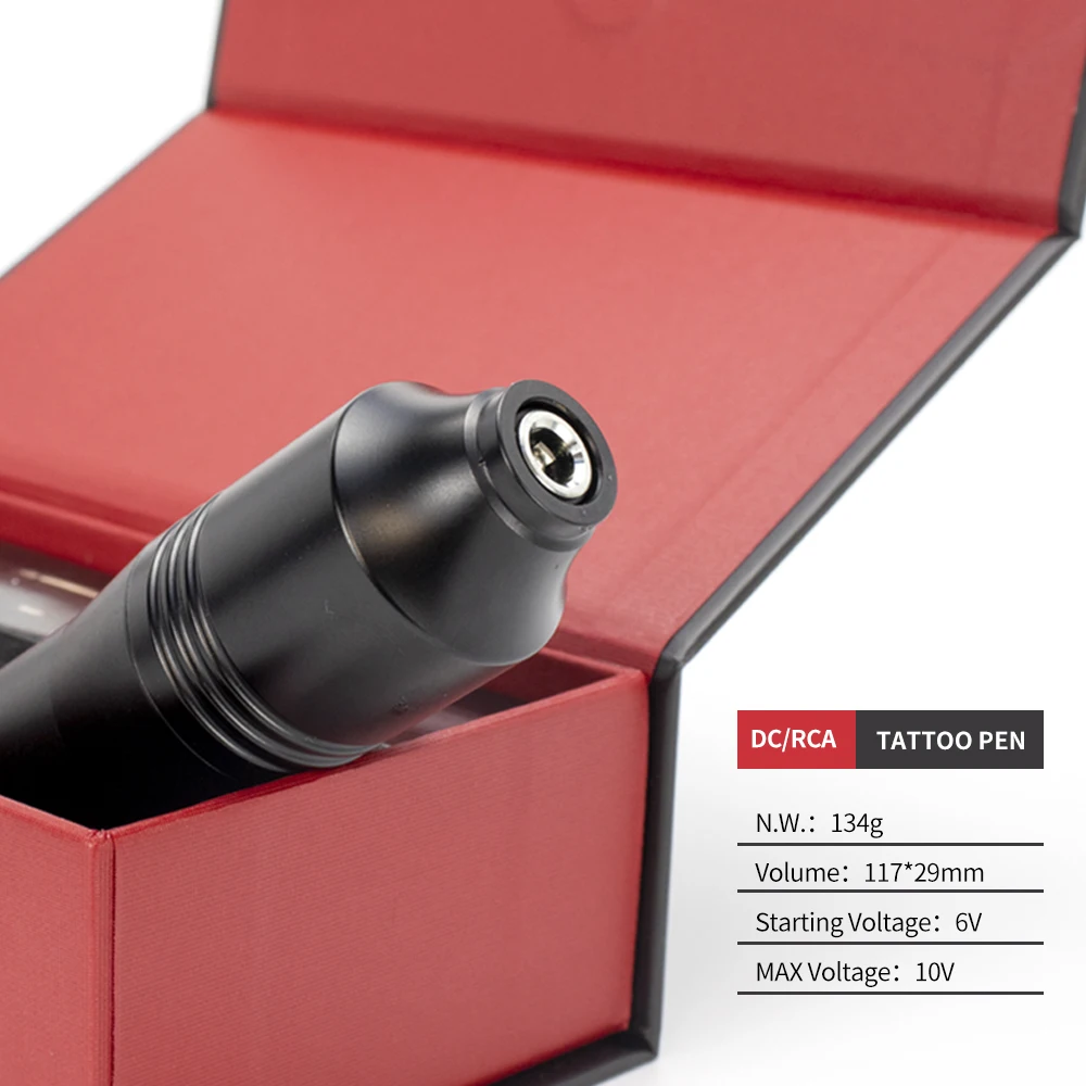 Профессиональный Беспроводной Набор Для Татуировки Пистолет Роторная Ручка