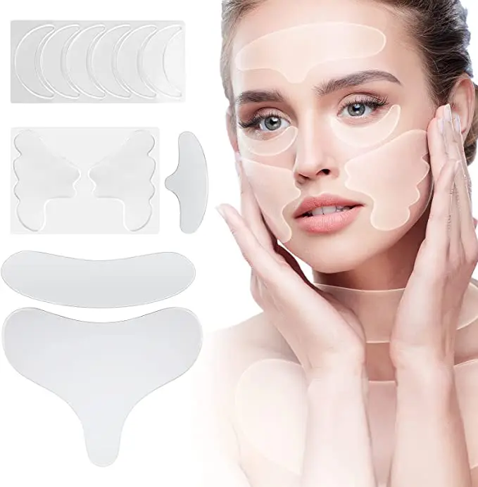 

10 Pieces Set Breast Patches Moisturizing Lifting Stickers Transparent