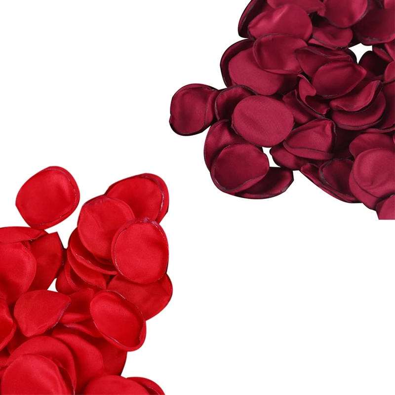 

300 PCS Fake Artificial Silk Rose Petals,For Valentine's Day Room Decorations Marry Me Proposal Weddings Bath