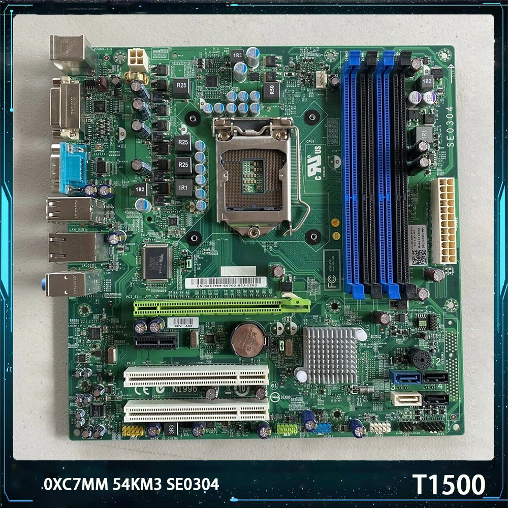 

High Quality For DELL T1500 Workstation Motherboard 0XC7MM XC7MM MS-7466 54KM3 SE0304 LGA1156 Fully Tested