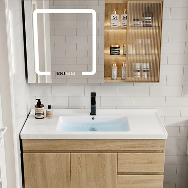 Шкафчики для документов Экономия места Шкаф ванной комнаты Зеркала Раковины