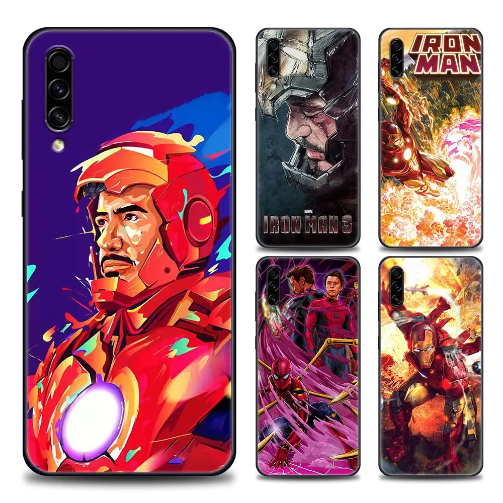 

Funny Iron Man Marvel Avengers Comic Phone Case For Samsung Galaxy A90 A80 A70 A70S A60 A50 A40 A30 A30S A20S A20E A10 A10E Capa