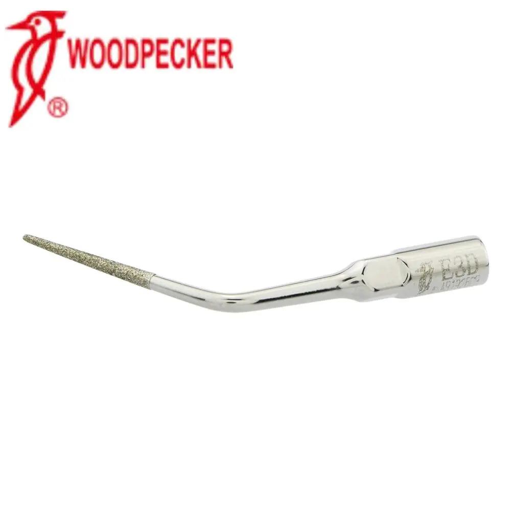 Woodpecker Dental Ultrasonic Scaler Endo Diamond Coated Tip EMS Compatible E3D