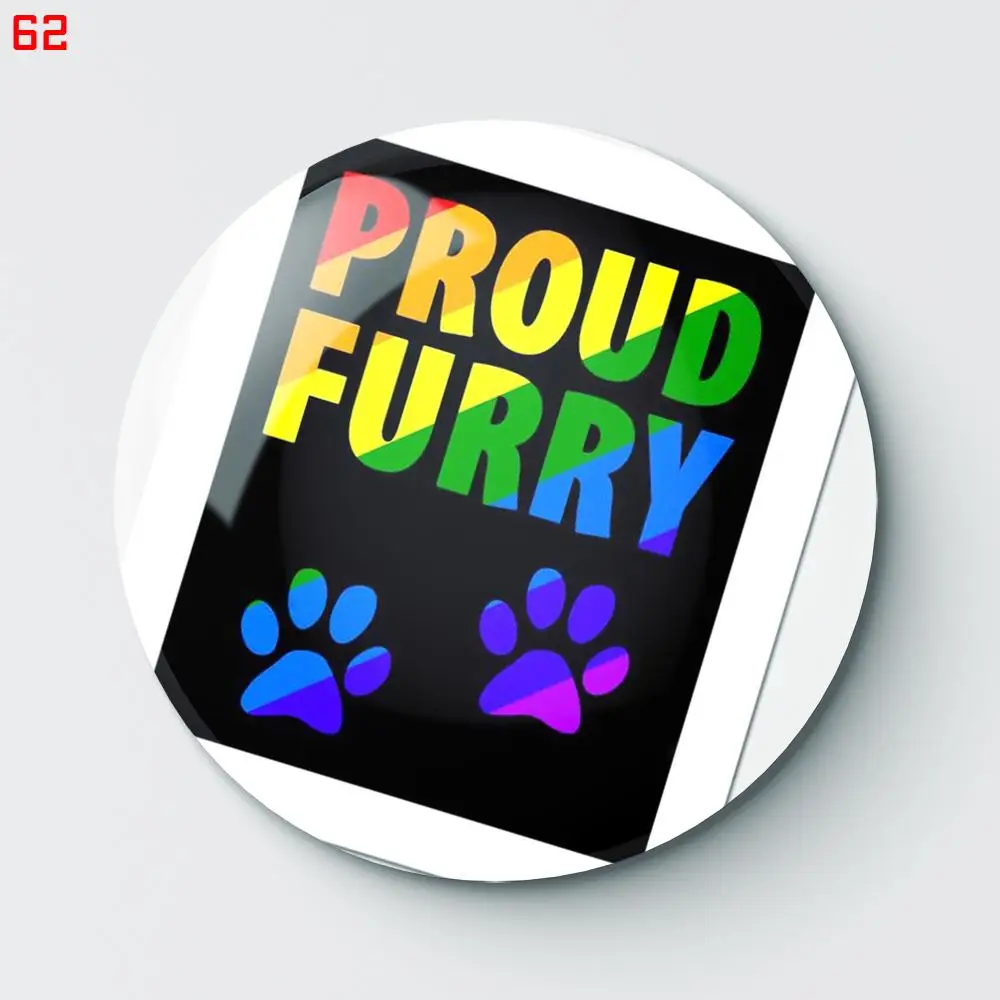 

PRIDE MONTH 00062 Buttons Brooches Pin Jewelry Accessory Customize Brooch Fashion Lapel Badges
