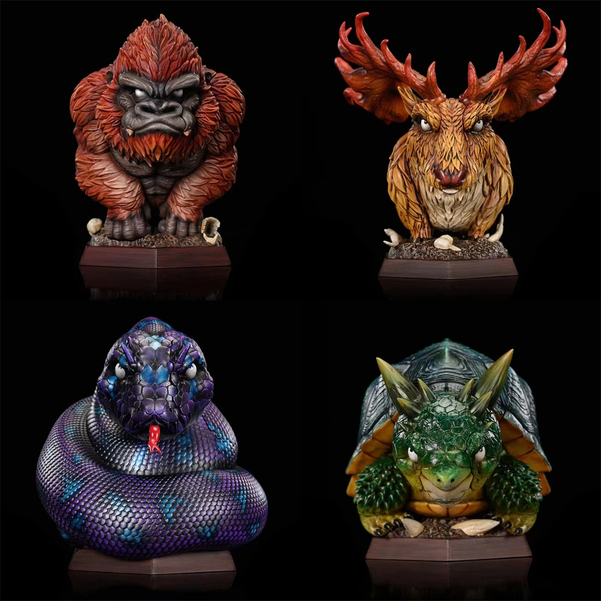

KONG, вид, панк, механическая модель, гигантопитекус мегалоцерос, тианобоа, церехонезис, меиолания, фигурки животных, украшения, игрушки