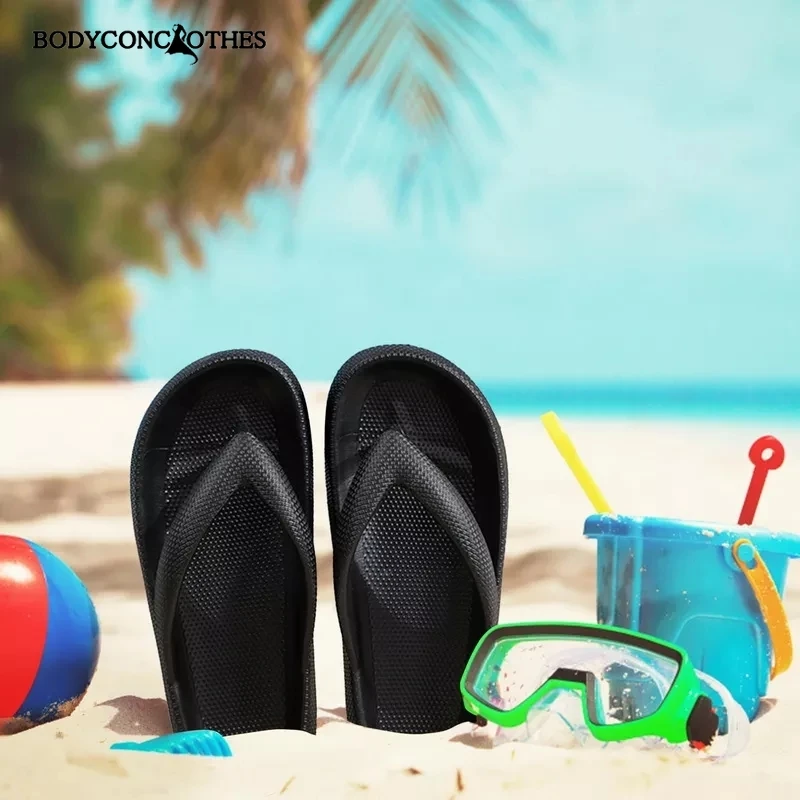 Hot Solid Women Men Slippers Home EVA Flip Flops Women Indoor Sandals Summer Men Sandals Anti-Slip Bathroom Platform Slippers