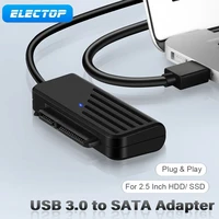electop usb 3 0 to sata adapter 5gbps usb type c to sata cable 2 5 inch external hard drive hdd ssd adapter conversion cable