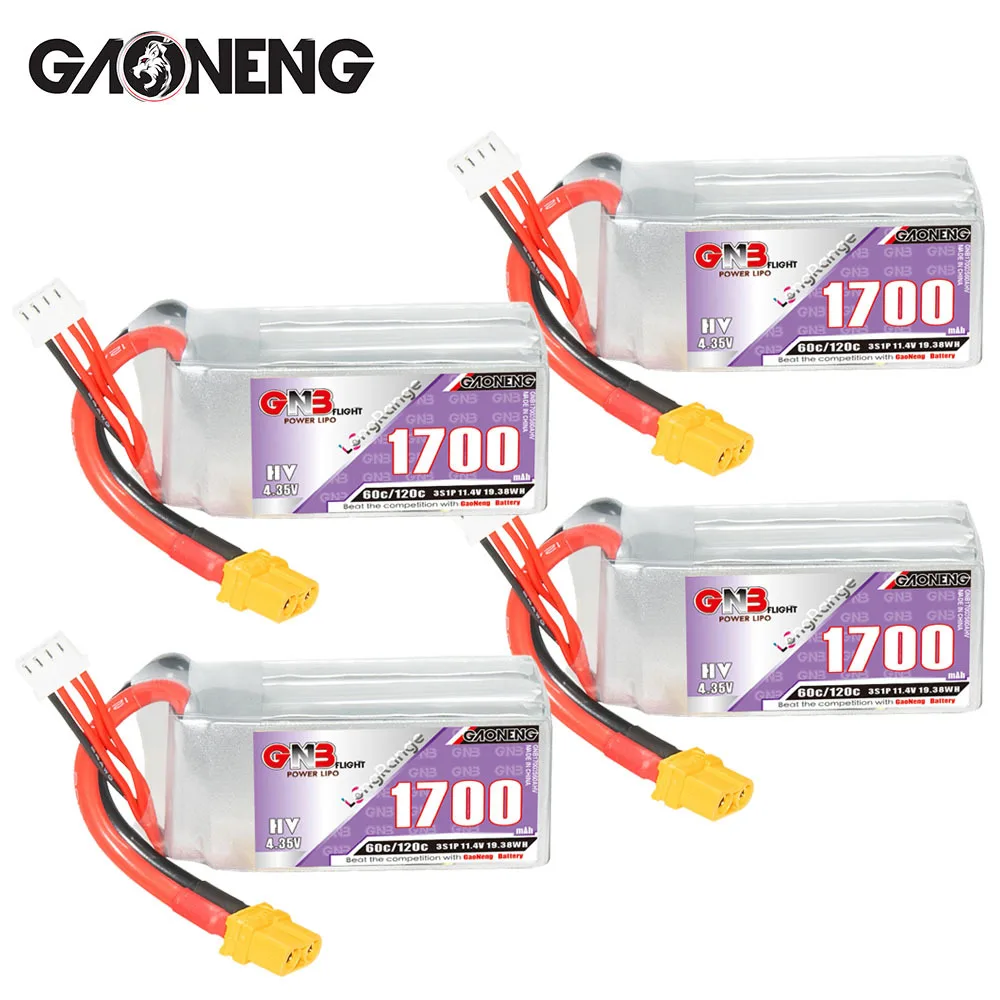 11 4 В перезаряжаемая батарея 1700 мАч 60c/120c для радиоуправляемого вертолета Quadcopter FPV