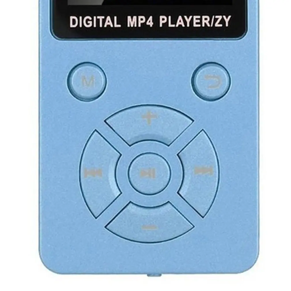 T1 Wireless Lightweight MP3 MP4 Music Player With Screen Ultra-thin Portable Mini Adjustable Modes Button Type |