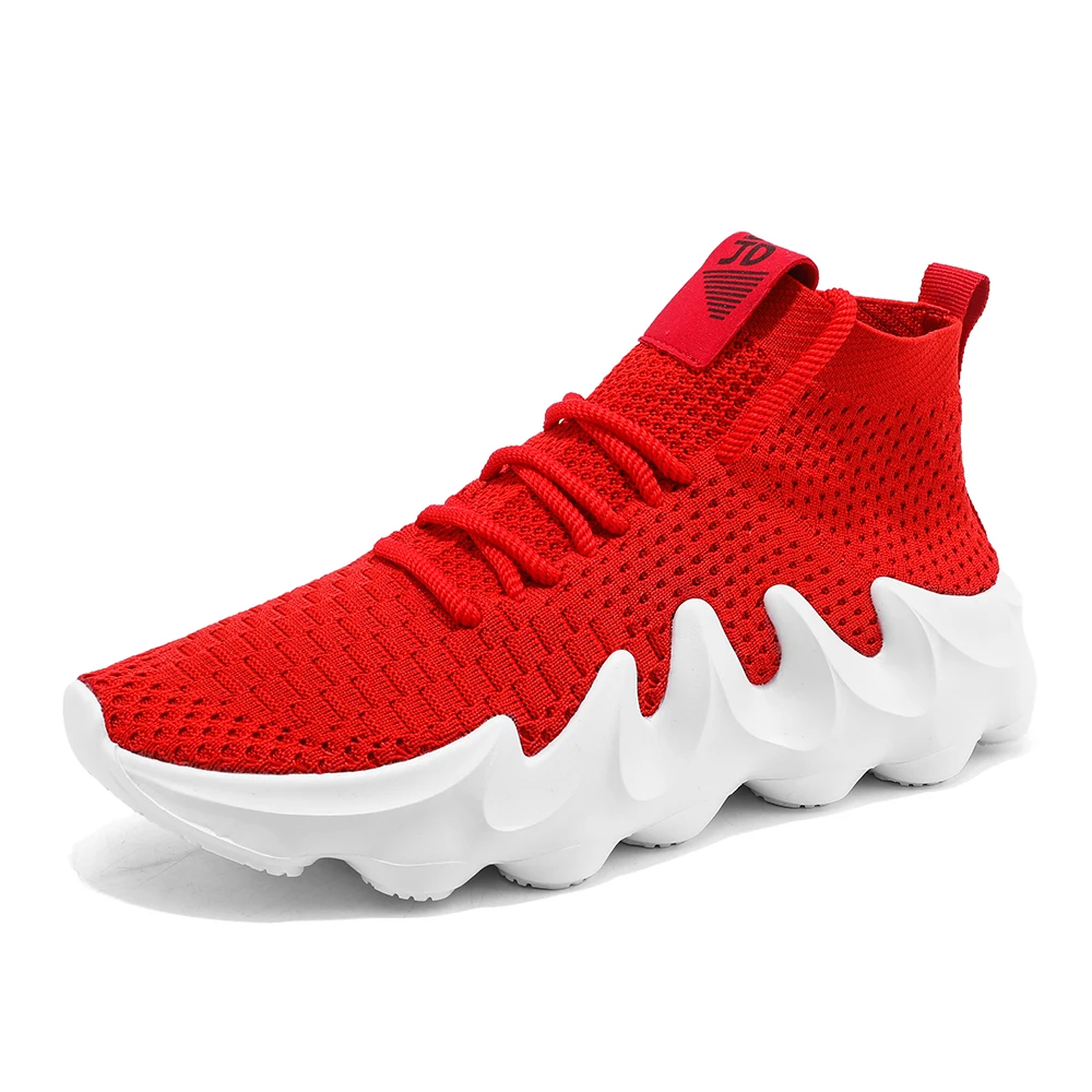 Fashion Mens Sneakers  Breathable Mesh Casual Sport Shoes Comfortable Summer Jogging Running Shoes Zapatos Deportivos