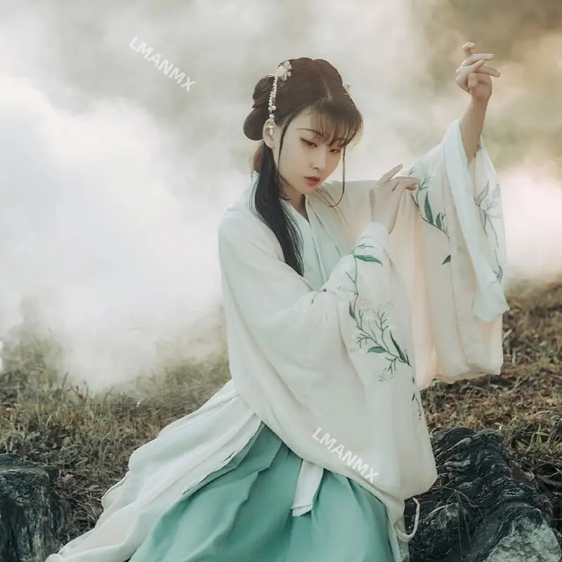 Традиционный китайский стиль фиолетовый Восточный элегантный ханьфу для женщин