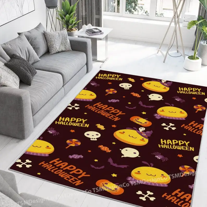 Хэллоуинский коврик Hypebeast Horror для гостиной комнаты детей, декор дома, подарки.