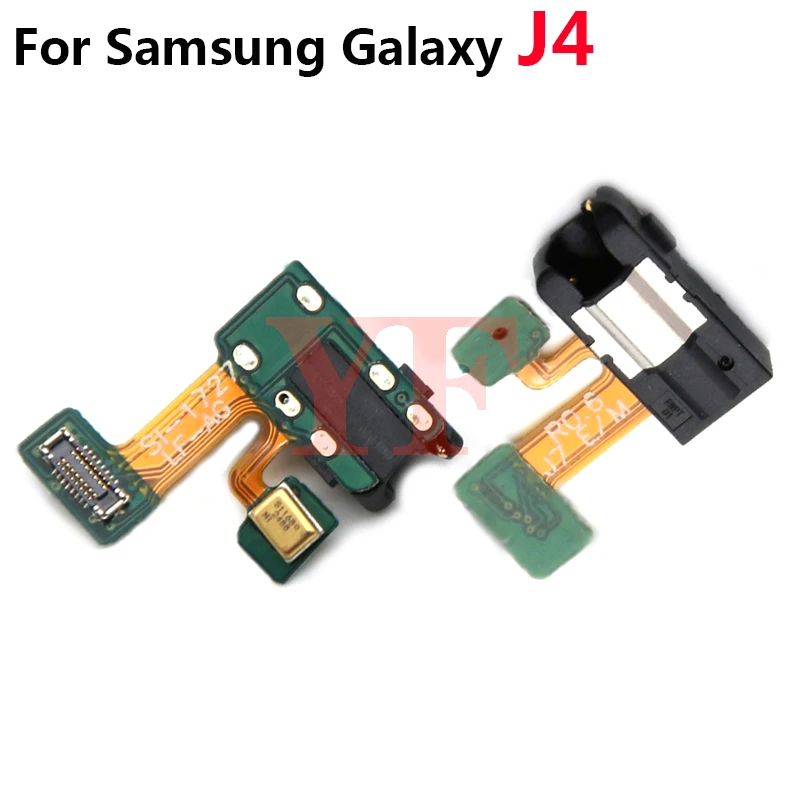 10 шт. для Samsung Galaxy J3 J4 J5 J7 2017 J330 J530 J730 J400 2018 наушники аудио разъем Аудио микрофон