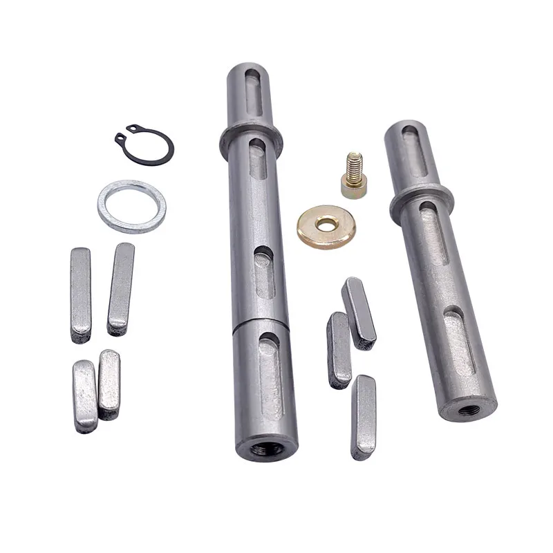 

1PCS NMRV030 single output shaft Double output shaft Worm gear reducer accessories FLANG Torque arm output shaft 14mm diameter