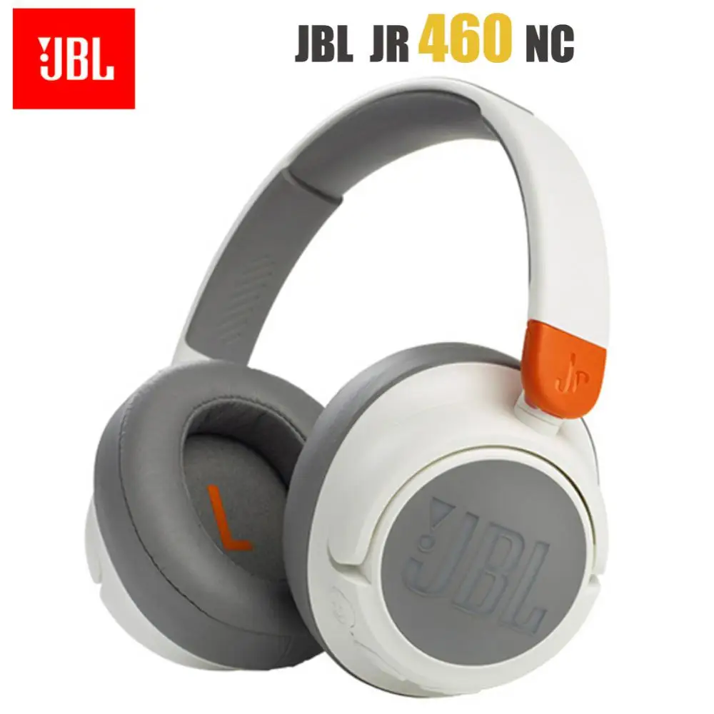 

Беспроводные детские наушники JBL JR460NC с шумоподавлением, Детская обучающая гарнитура с шумоподавлением