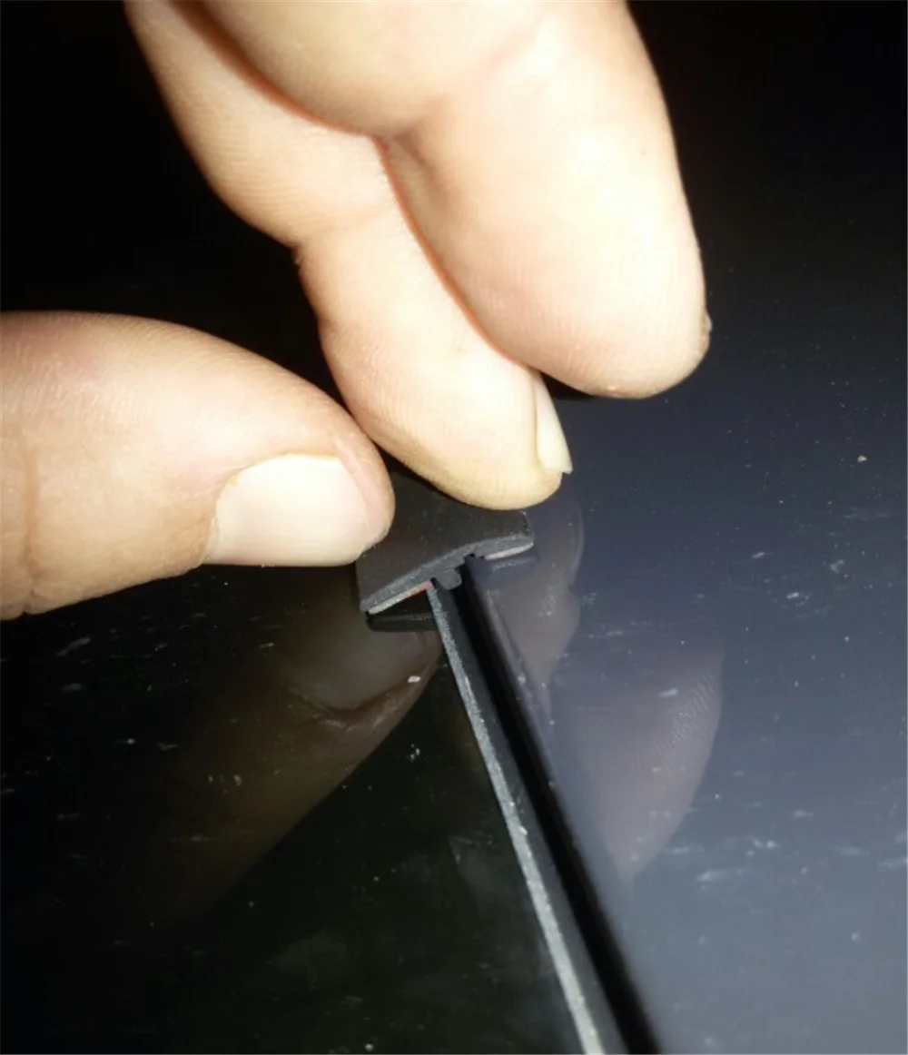 

car Accessories T-shaped sealing strip sunroof windshield rainproof for BMW E61 E60 E63 F07 F10 F11 M5 Z4 E85 E89 i8 and i3 E39