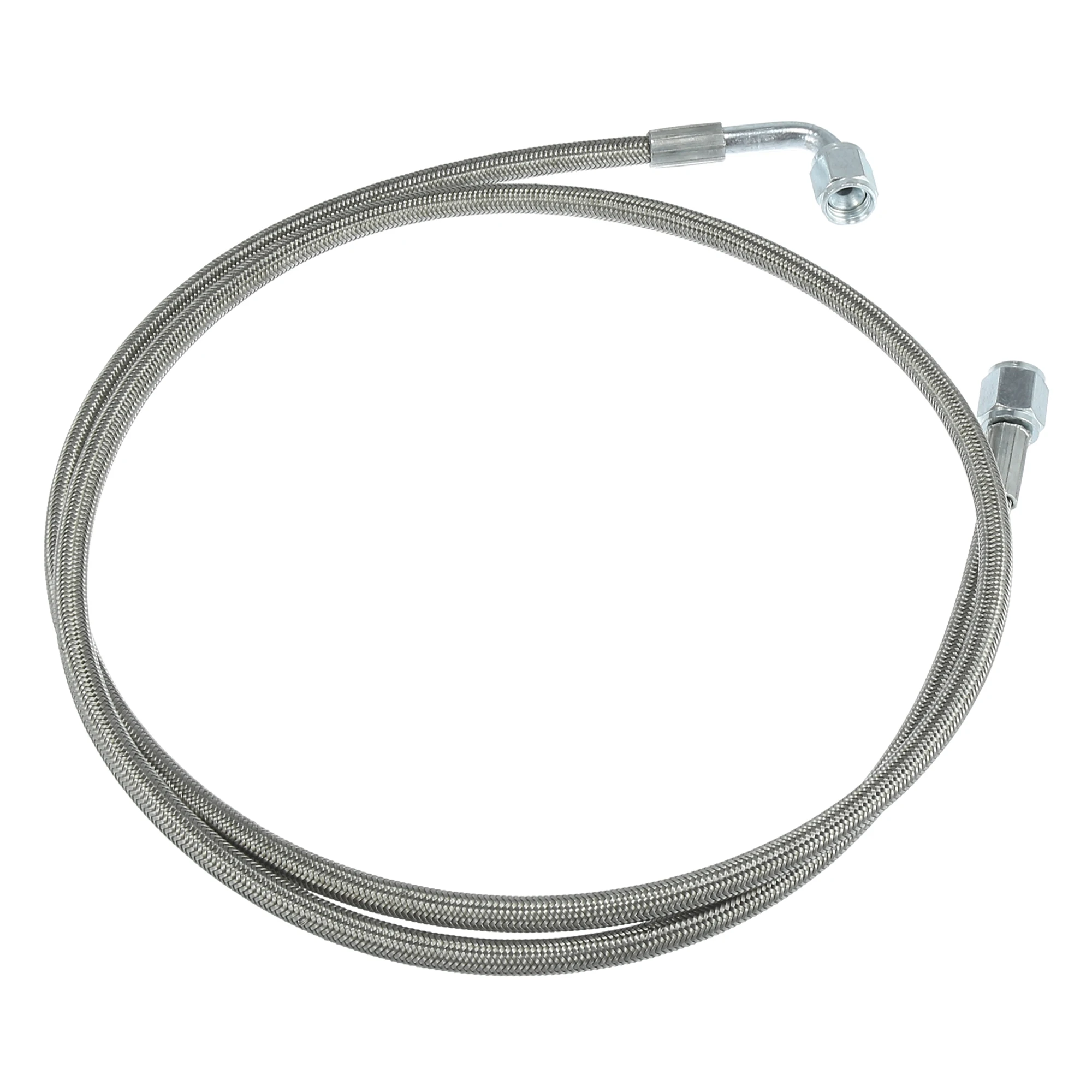 

Uxcell 4AN Turbo Oil Feed Line 12" Length PTFE Braided Straight Hose End Pressure Remote Turbocharger Oil Drain Return Line