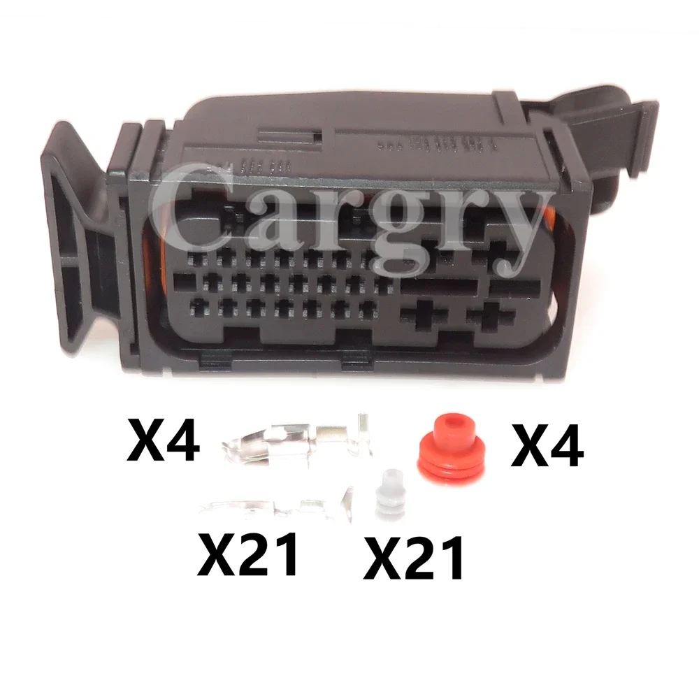 

1 комплект автомобильного композитного разъема 25P 1H 0973327 Разъем электропроводки коробки передач двигателя автомобиля в сборе переменного тока для VW Santana