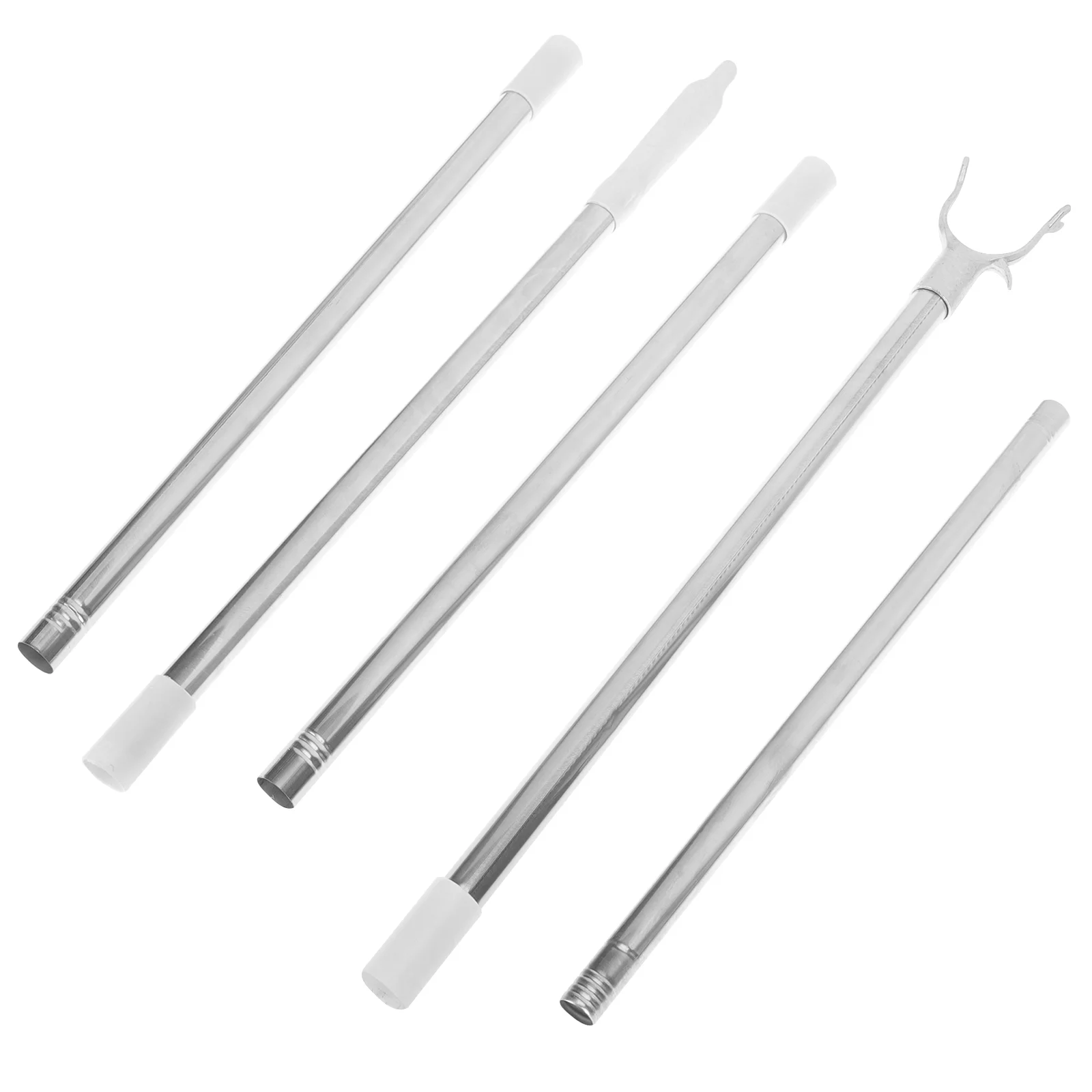 

Retractable Curtain Rod Clothes Drying Pole Telescopic Reach Balcony Supply Adjustable Clothesline Stainless Steel Dryer