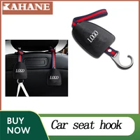 for hyundai i20 i30 ix35 i35 i50accent kia picantoar car multi functional leather seat back hook headrest hanger bag hook holder