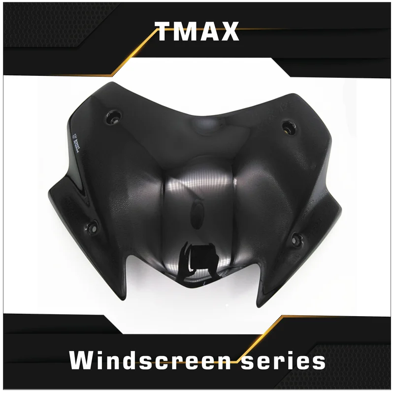

Motorcycle Windshield Windscreens For Yamaha TMAX-530 TMAX 530 TMAX530 2017 2018 2019 Black Bubble Acrylic Wind Screen