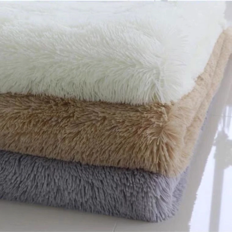 200*180cm Large Plush Carpet Living Room Decoration Fluffy Rug Thick Bedroom Carpets Anti-slip Floor Soft Lounge Rugs Solid Mat |