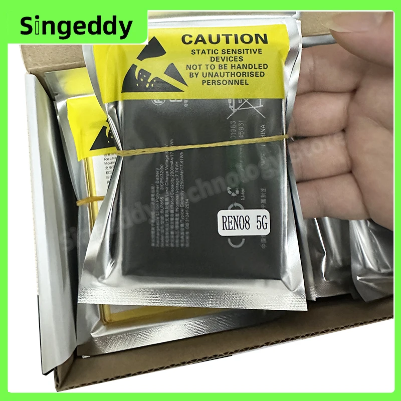 ępione baterię BLP855 wbudowane baterie do telefonu komórkowego OPPO Reno 8 5G запасные части