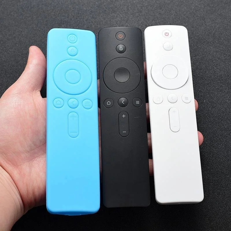 

2pcs Silicone Protective Case for Xiaomo 4A Remote Control Voice Soft Silicone Remote Control Sleeve for Mi 4A Rubber Cover