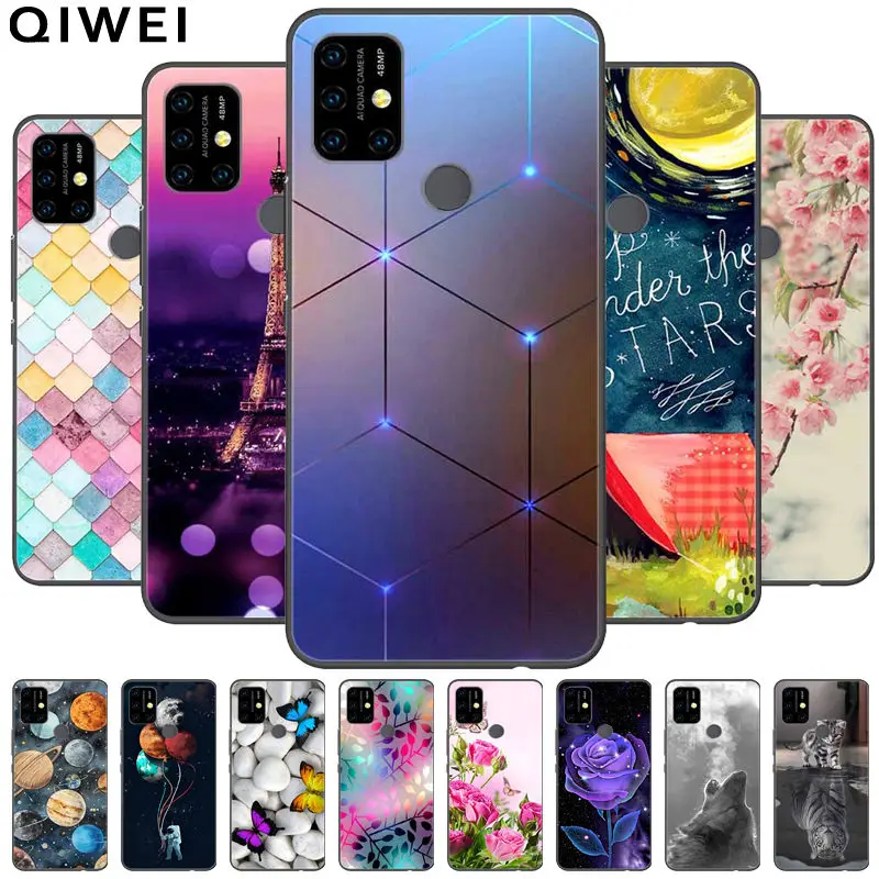 for umidigi power 3 case lovely cool printing phone cases for umidigi power 3 silicone back cover power3 funda capa cute coque free global shipping