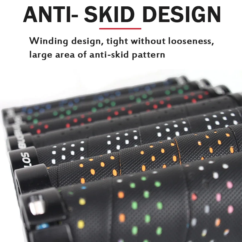 BUCKLOS велосипедные ручки на руль Нескользящие из искусственной кожи лента удобный