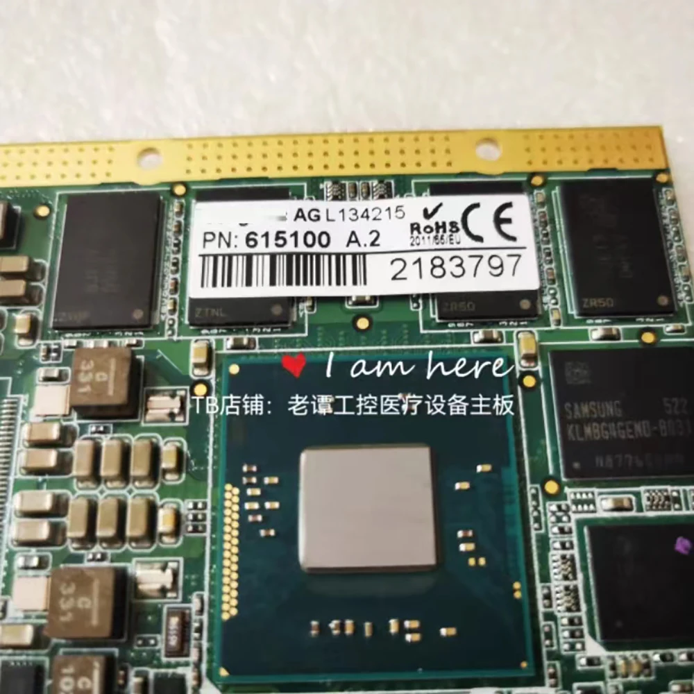 AG L134215 для congatec Industrial медицинская системная плата L133715 PN:615100