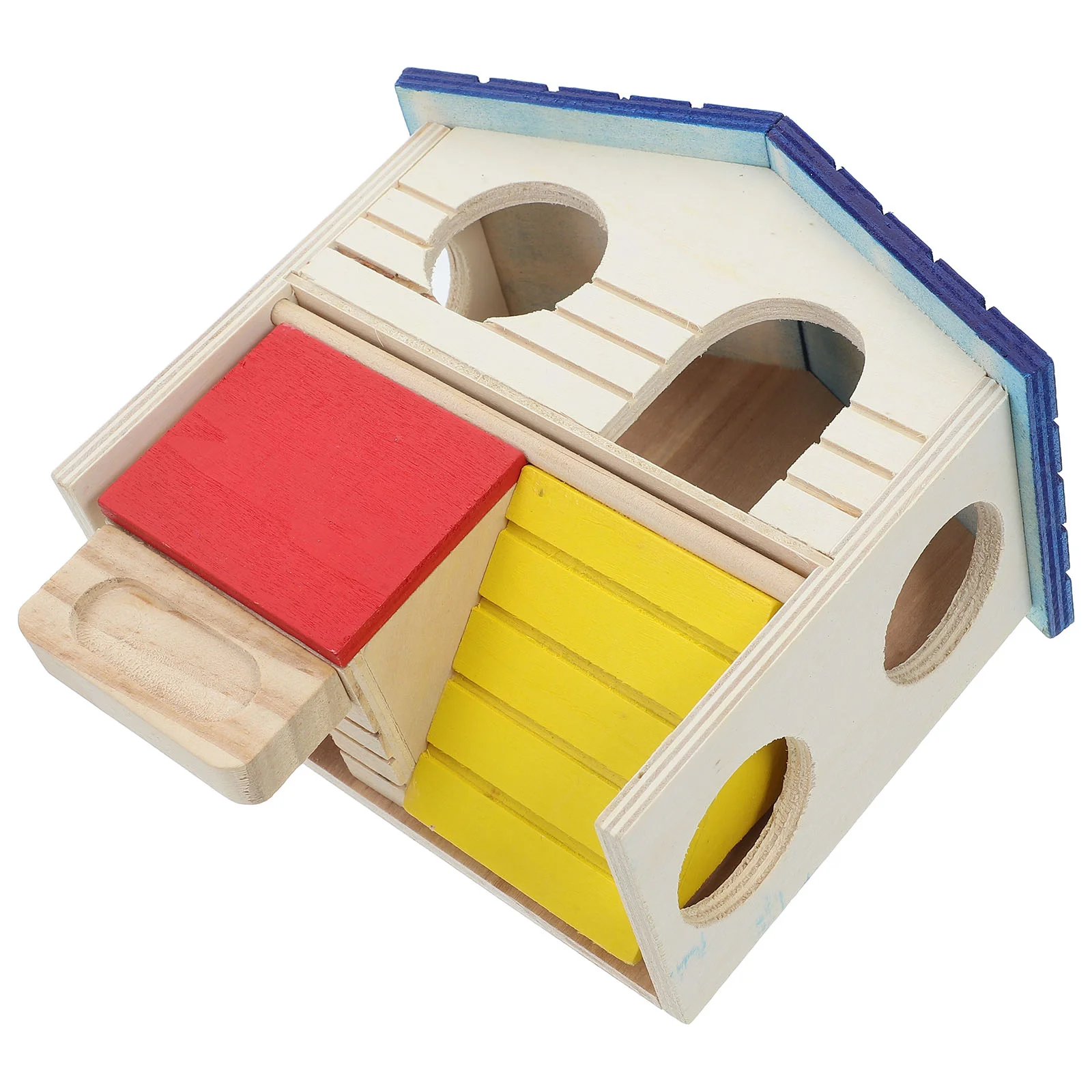 Вилла для хомяка клетка обитания хижина кролика эстетический декор мини-кабина