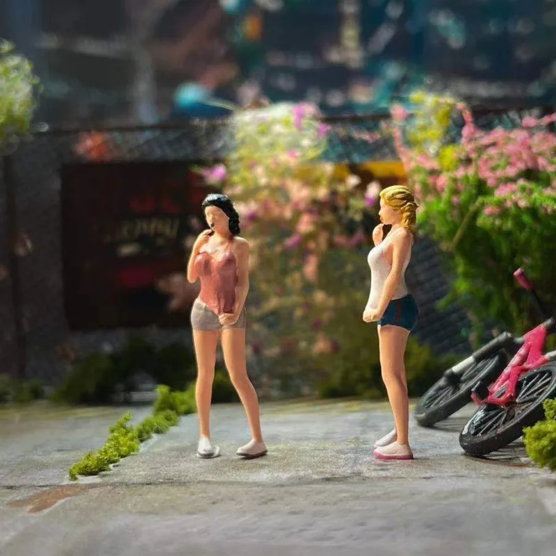 

Модель Куклы lollipop girl 1/64, микро-ландшафт, реквизит, модель автомобиля, сцена, оформление