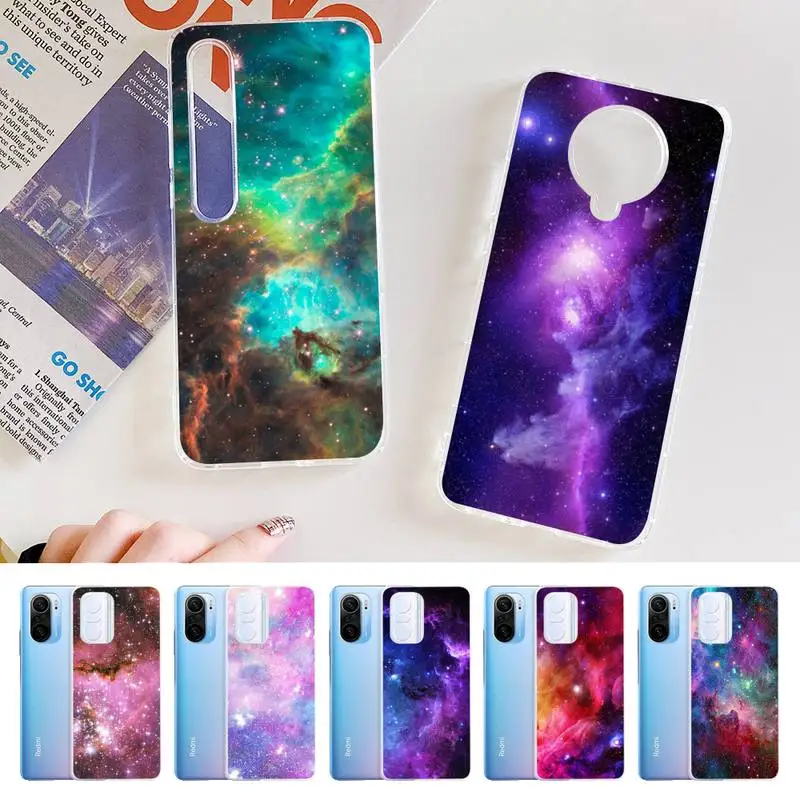 

Universe Galaxy Phone Case for Samsung S21 A10 for Redmi Note 7 9 for Huawei P30Pro Honor 8X 10i cover