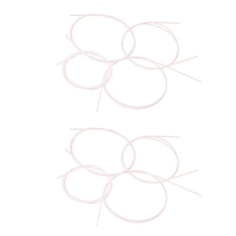 

8Pcs White Nylon Ukulele String Set