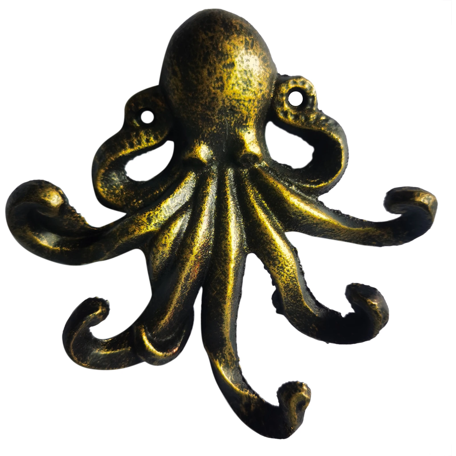 

Bedroom Octopus Shape Storage Home Decor Kitchen Wall Mounted Multifunction Accessories Decorative Hook Cast Iron Space Saving