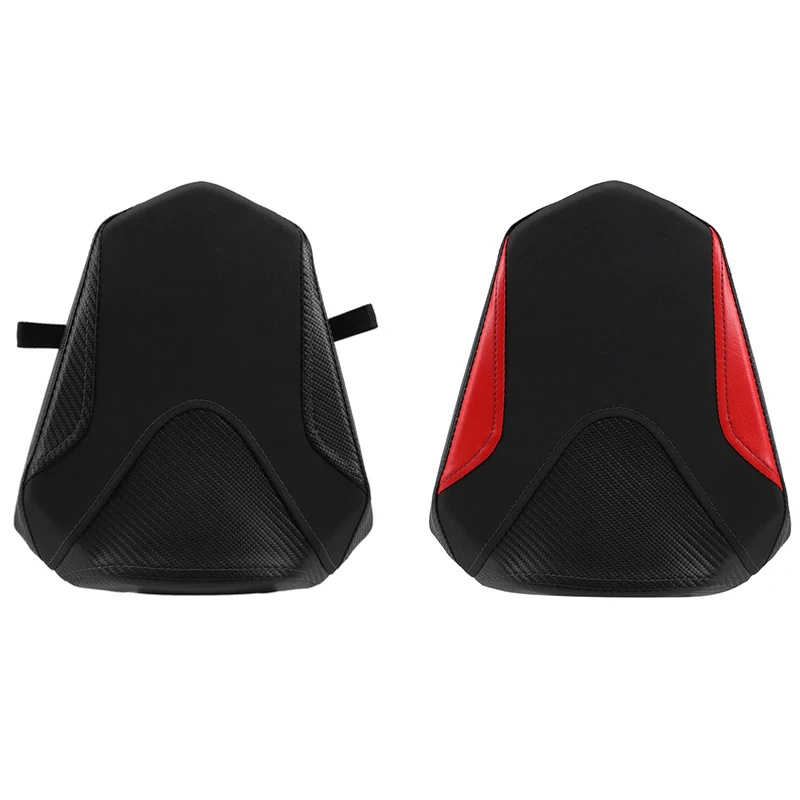 

1 PCS Motorcycle Rear Passenger For SOLO Seat Cowl Cushion Pad Synthetic Leather For CBR500R CBR 500R 2019-2022 (Black)