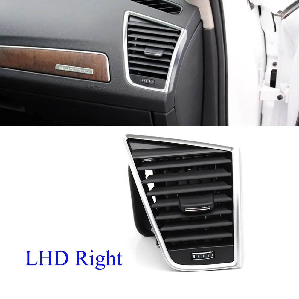 

Приборная панель с левым рулем, передняя, центральная, левая и правая, вентиляционная решетка переменного тока, замена в сборе для Audi Q5 2009-2018 8R 1820951 8R 1820901