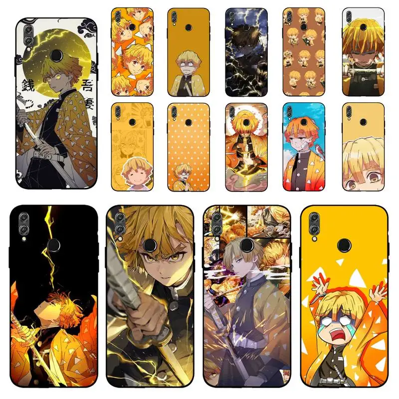 

MaiYaCa Anime Demon Slayer Agatsuma Zenitsu Phone Case for Huawei Honor 10 i 8X C 5A 20 9 10 30 lite pro Voew 10 20 V30