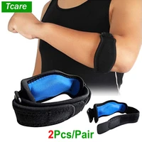 tcare 2 pcs tennis elbow brace with compression pad women and men golfers elbow brace for tendonitis pain relief sports safety