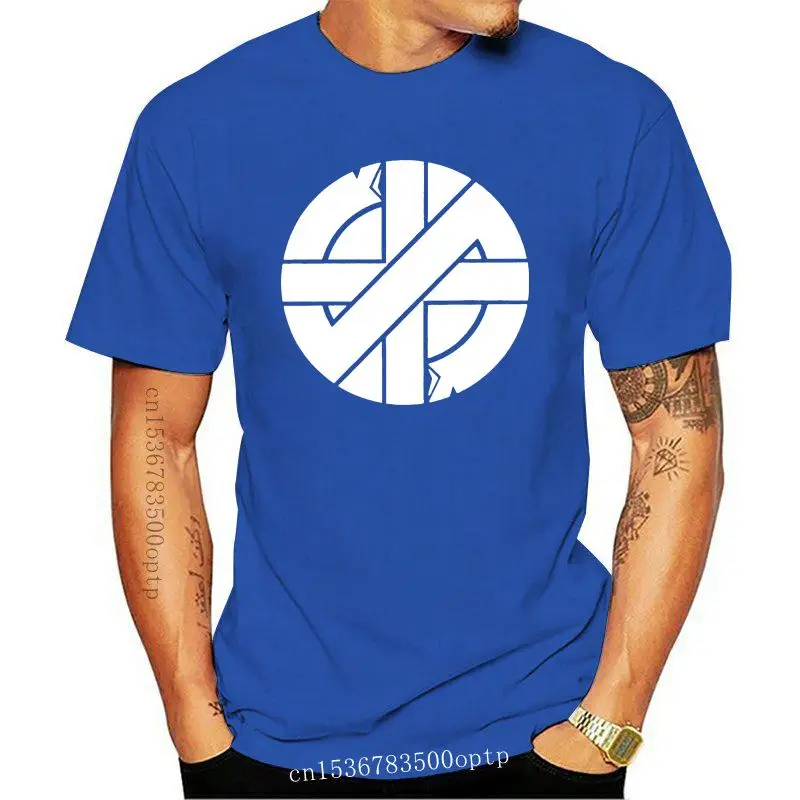 

Camiseta negra con Logo de la leyenda de la banda Punk Rock de Crass, divertida camiseta Unisex de talla S-5Xl, 2021