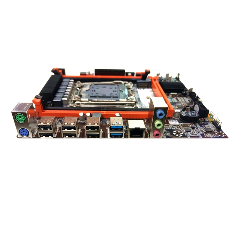 

X99H Motherboard Black Motherboard Support DDR4 Memory With E5 2620 V3 CPU+DDR4 4G 2133Mhz RAM+Switch Cable