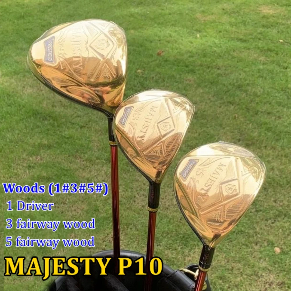 

2022 New men Golf clubs Maruman Majesty Prestigio X (P10) Golf Driver + Fairway wood Graphite shaft R/S flex
