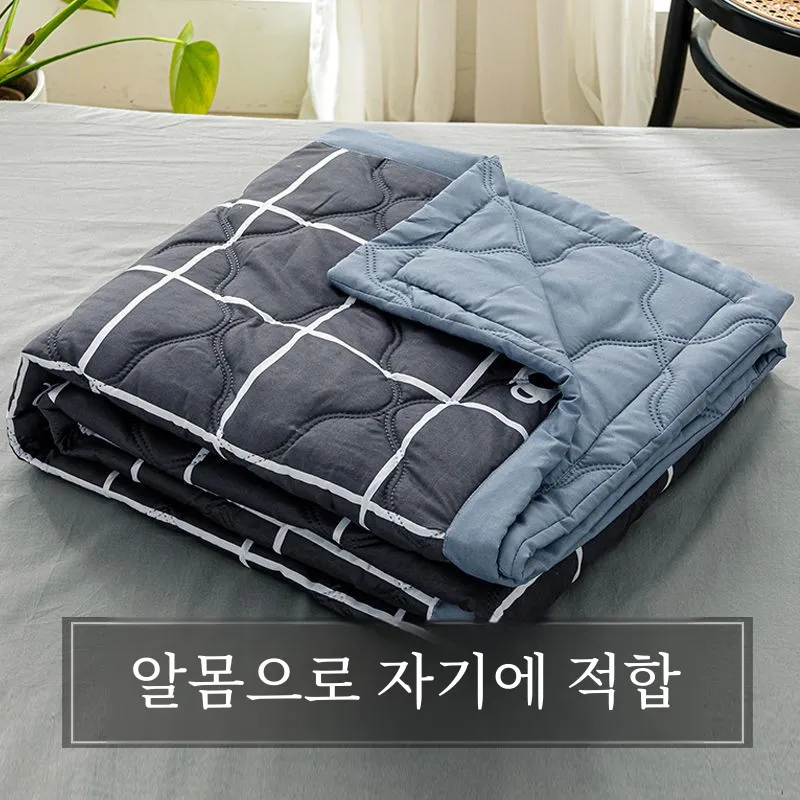 Summer Airable Cover Blanket Washed Cotton Quilt Single Dormitory Double Spring and Autumn Thin