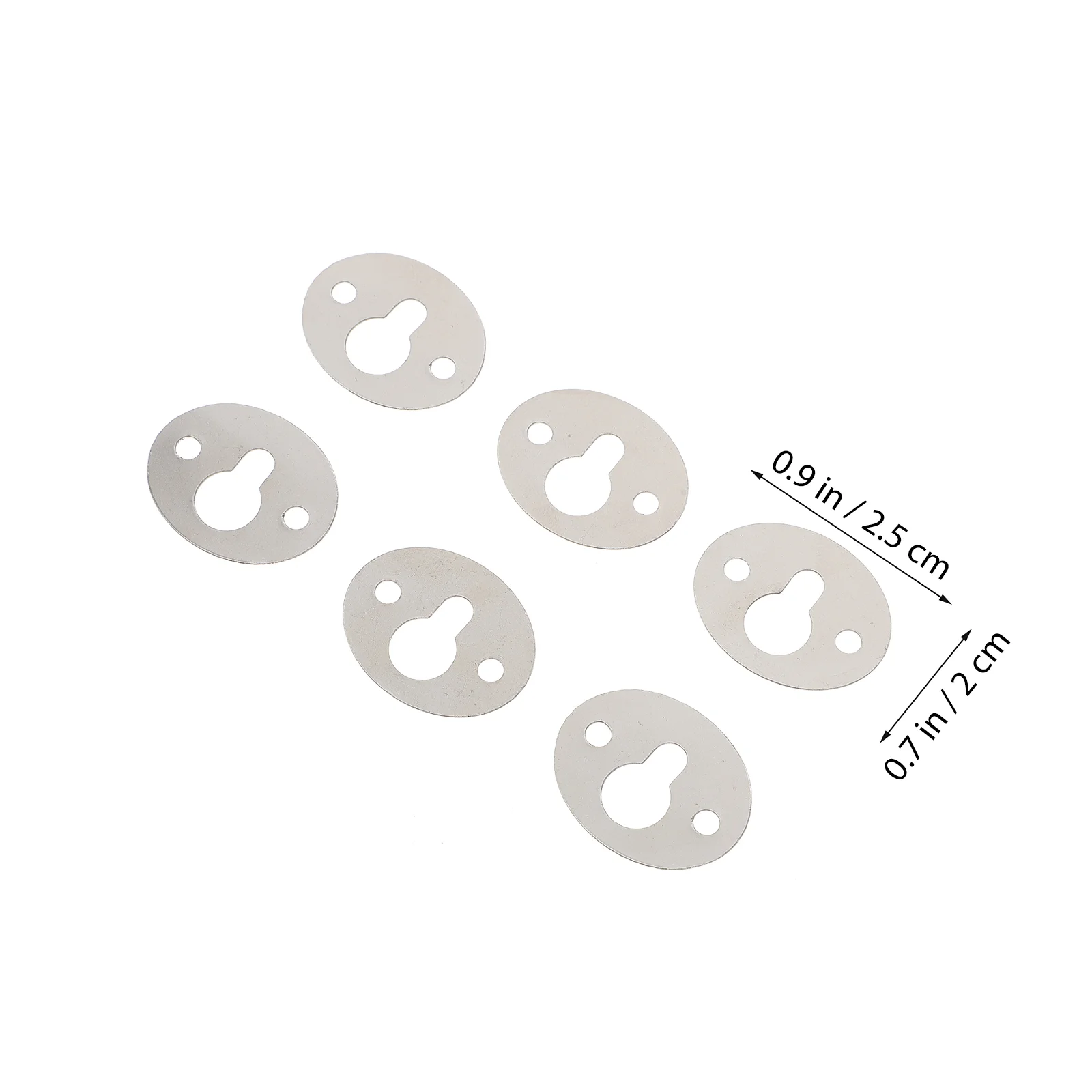 15 шт. вешалки для одежды отделка замочной скважины полка подвесной кронштейн