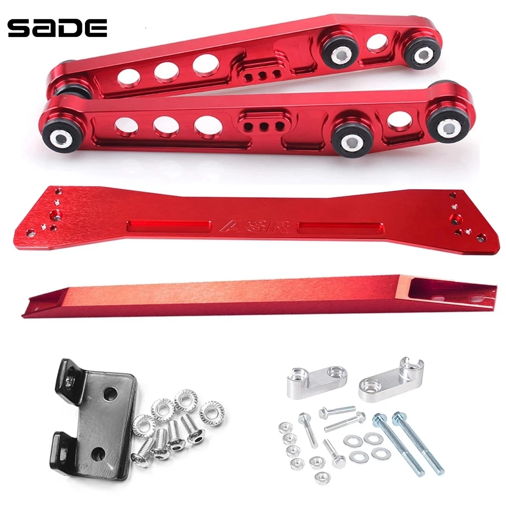 

Горячая Распродажа задняя подрамка EG с логотипом ASR нижние рычаги управления LCA EG + нижний бюстгальтер EG для Honda Civic EG 92-95