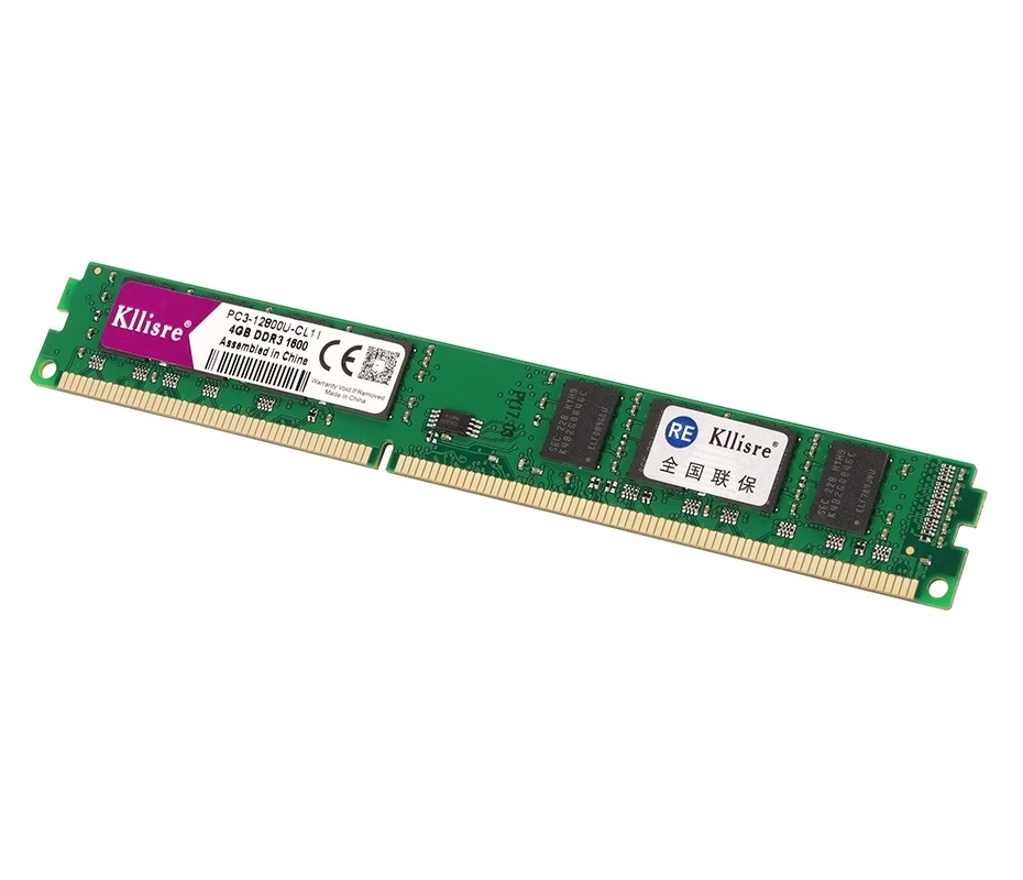 Оперативная память Kllisre DDR3 8 ГБ 4 Гб 1600 МГц 1333 240-контактный разъем 1 5 в ОЗУ для