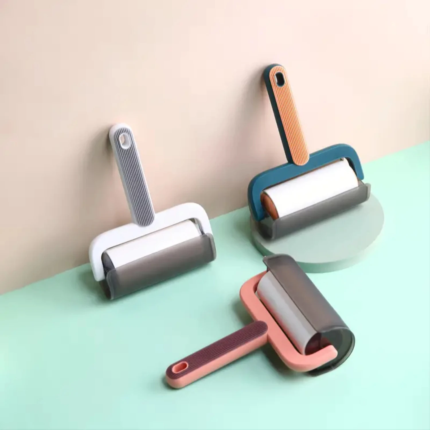 Валик для удаления ворса с пылезащитным чехлом большой валик шерсти домашних