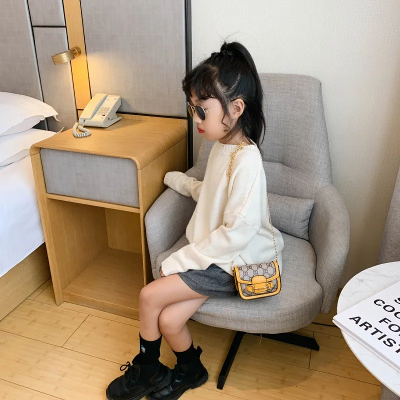 Luxury children's cross-body small bag female senior sense of western style princess accessories bag fashion shoulder bag